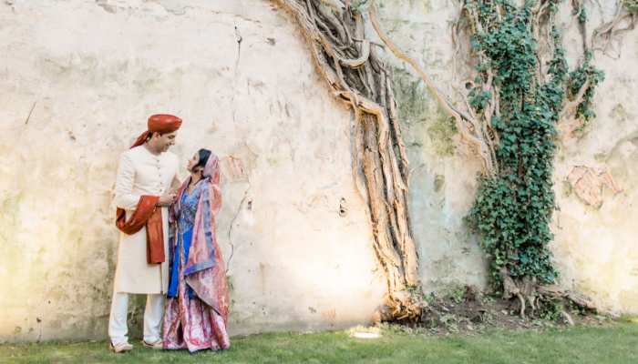 Couple getting married in Florence