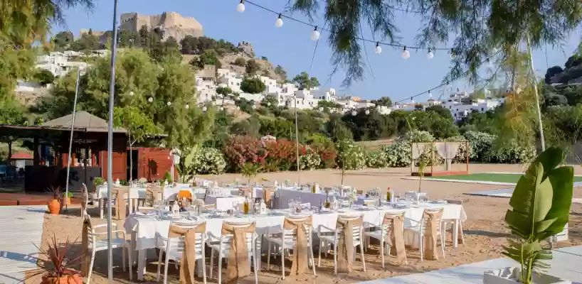 Lindos Beach Wedding